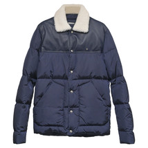 Dior Homme Goose Down Puffer Jacket In Polyamide Men Blue Size 44 - £1,269.16 GBP