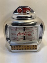 VTG Coca Cola JUKE BOX Ceramic COOKIE JAR Retro DINER Gibson COKE 2003 F... - $17.60 CAD