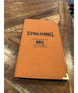 Spalding NBA Game Ball Bill fold Wallet Credit Card Holder Rare Vintage - $33.85 CAD