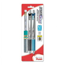 Pentel EnerGize Automatic Pencil with Lead and Erasers, 0.7mm, Assorted,... - $14.84