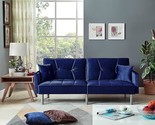 Sleeper, Sofa, Apt, Blue - $585.99