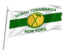 North Tonawanda, New York Flag,Size -3x5Ft / 90x150cm, Garden flags - $29.80