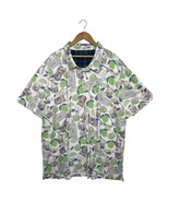 William Murray Polo Shirt Mens 3XL White Cocktail Lime Titos Vodka Print... - $69.45 CAD
