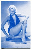 Sitting Pin-up Girl-Bikini-Arcade/Exhibit Card-1960&#39;s-VF/NM - £17.30 GBP