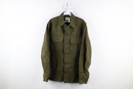Vtg Vietnam War Mens S 1977 Military Heavyweight Wool Cold Weather Field Shirt - £46.89 GBP