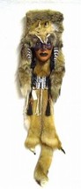 Native American 48&quot; Sioux Red Fox Dreamer Spirit Mask by Creek Indian La Ne Ayo - £771.43 GBP