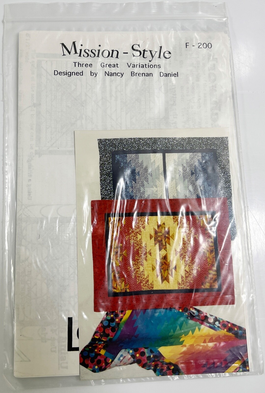 Mission-Style  F-200 Love Token pattern  1997 By Nancy Brenan Daniel - $9.89