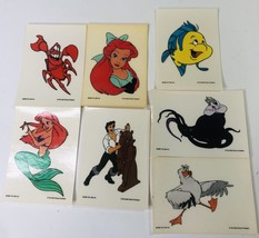 1991 Pro Set The Little Mermaid Stickers RARE Ariel Ursula Prince Eric Flounder - £15.40 GBP