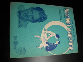 Sheet Music There Ought to Be A Moonlight Saving Time Rudy Vallee Irving 1931 - £7.03 GBP