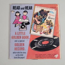 The Three Bears Little Golden Book &amp; 45RPM 7&quot; Record 1948 Read &amp; Hear Anne Lloyd - $14.88