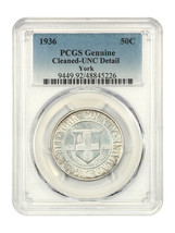 1936 50C York PCGS UNC Details (Cleaned) - £140.83 GBP