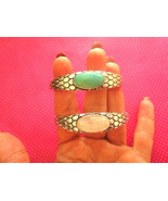 Moonstone turquoise sterling silver cuff bracelets - €21,56 EUR