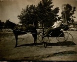 Vtg Cartolina RPPC 1900s Colorado Cavallo E Buggy On Fattoria W Mulino a... - $7.14