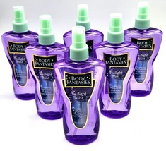 6 Body Fantasies TWILIGHT MIST Body Spray Perfume BIG 8 oz Bottle-Purple Lot New - £31.15 GBP