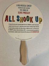 Elvis Presley Hand Fan All Shook Up - £6.19 GBP