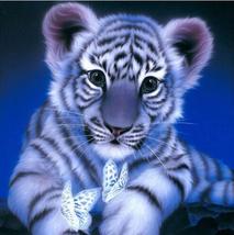 Diamond Embroidered Tiger 5D Diy Diamond Painting - £12.09 GBP+