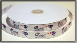 New England Patriots Inspired Grosgrain Ribbon - €7,86 EUR