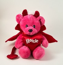 Dan Dee Bear Devil Pink Red Hottie Plush Collector&#39;s Choice  8.5&quot; - £7.82 GBP