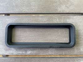 Vintage - VW Radio hole Surround Trim Ring.  1968 into the 1970's     HTF - $21.78