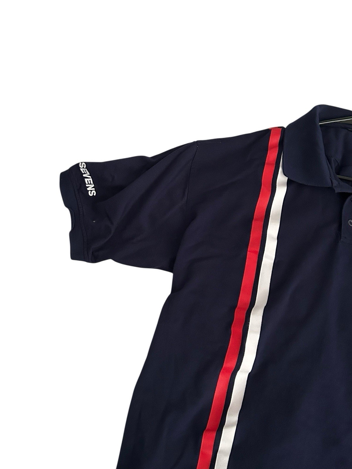 World Rugby HSBC Sevens Series Collared Polo Shirt Blue Red Men's 3XL Item image 8