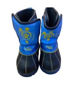 Paw Patrol Snow boots Toddlers Sz S 5-6 Light Up Boots Blue Waterproof I... - $18.40 CAD