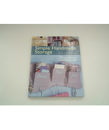 Hardback book simple handmade storage 23 step by step weekend projects 2004 - $18.81