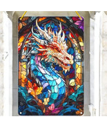 Mystical Dragon Fantasy Art in Vibrant Colors - €23,30 EUR
