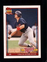 1991 Topps Traded #69 Chuck Knoblauch Exmt Twins - £1.91 GBP