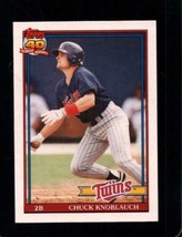 1991 Topps Traded #69 Chuck Knoblauch Exmt Twins - £1.83 GBP