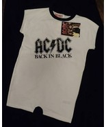 AC/DC ACDC Baby Onesie Romper Suit Official 12-18 Months with Tags - $17.76 CAD