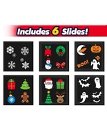 Star Shower Slides Only Show 6 Slides Holiday Celebration, Christmas, Ha... - £17.81 GBP