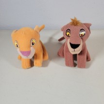 Lion King Plush Lot Simbas Pride Toys Kiara and Kovu Animals McDonalds 1998 3&quot; - £8.63 GBP