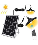 2 in 1 Smart Induction Indoor/Outdoor Solar Panel 2 Chandeliers Warm Lig... - $150.00