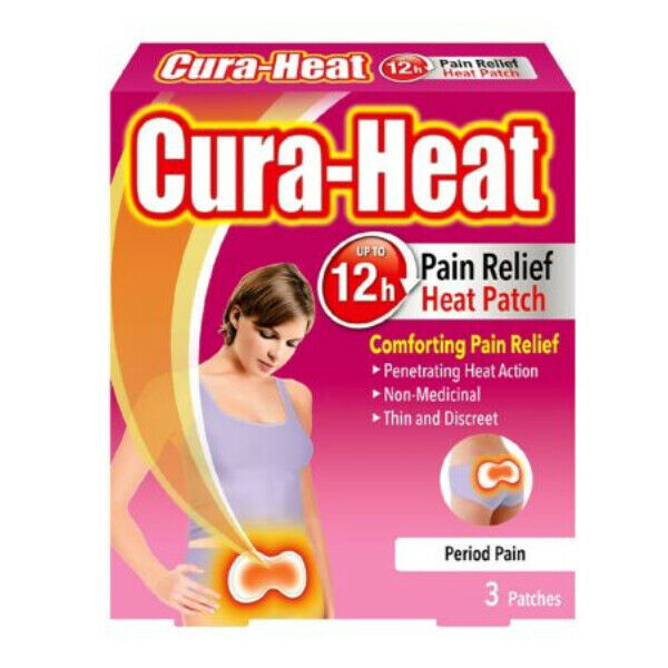 Cura-Heat Period Pain x 3 - $6.76
