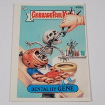 Vintage Garbage Pail Kids #458a Dental Hy Gene Off Center Bad Centering Error - £2.05 GBP