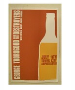 George Thorogood Et The Destroyers Affiche Handbill &amp; Mint - $24.66 CAD