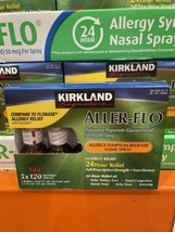 Kirkland Signature Aller-Flo, 720 Sprays 5 Bottles 144 Sprays Each Non-D... - $31.98