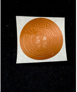 Starbucks Rare Sticker - Copper Sticker 1” Collectible SBUX Coffee - £1.43 GBP