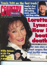 Country Weekly-Loretta Lynn-Willie Nelson-Travis Tritt-April-1998 - £37.29 GBP