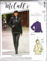 McCall&#39;s M8143 Misses L to XXL Learn to Sew Lvl 2 Tops and Hoodie Uncut Pattern - £11.82 GBP