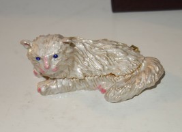 Taylor Avedon Collectible trinket box cat authentic new +box $140 - £38.55 GBP