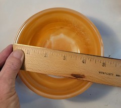 Fire King Peach Luster Trio Coffee Mug, Bowl and Saucer image 9