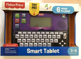 Fisher-Price Fun-2-Learn Smart Tablet Teaches Letters Spelling Numbers Typing - £22.71 GBP