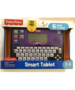 Fisher-Price Fun-2-Learn Smart Tablet Teaches Letters Spelling Numbers T... - £22.77 GBP