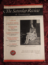 Saturday Review June 27 1936 Sylvia Townsend Warner Van Wyck Brooks - £9.56 GBP