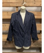 7th Avenue Suiting Collection New York &amp; Company Navy Blue Size L KG - $262.52 MXN