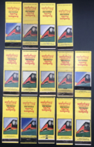 14 Vintage SP Southern Pacific Railroad Streamlined Daylights Matchbook ... - £16.78 GBP