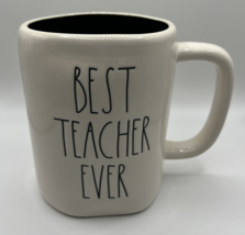 RAE DUNN &quot;Best Teacher Ever&quot; Mug Cup, Pottery - $18.69