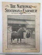 VTG The National Stockman and Farmer April 12 1919 Goodyear Cord Tire - £18.66 GBP