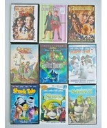 DVD Shrek, Shark Tale, Peter Pan, Hook, Freaky Friday...Movies DVD Set of 9 - £13.59 GBP